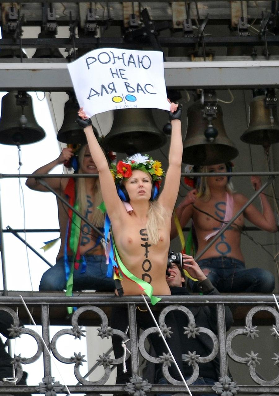 Kiev Femen Protest