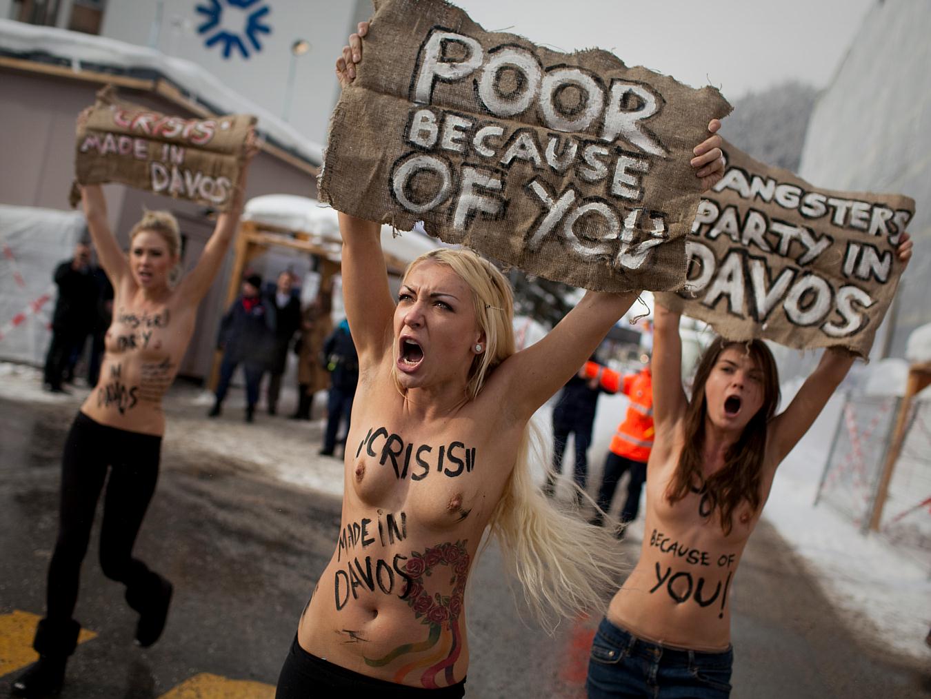 femen protest photos