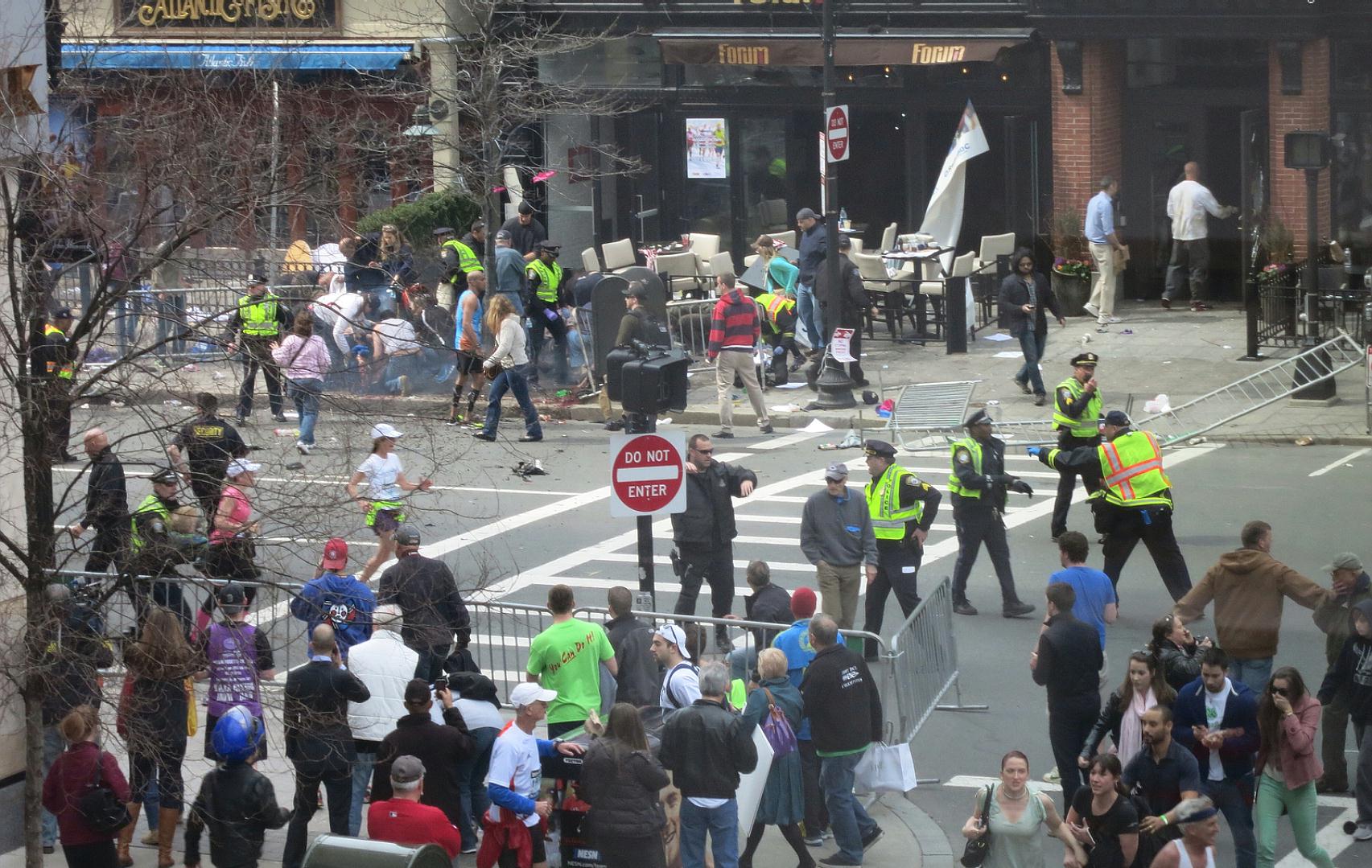 la tragedia di boston