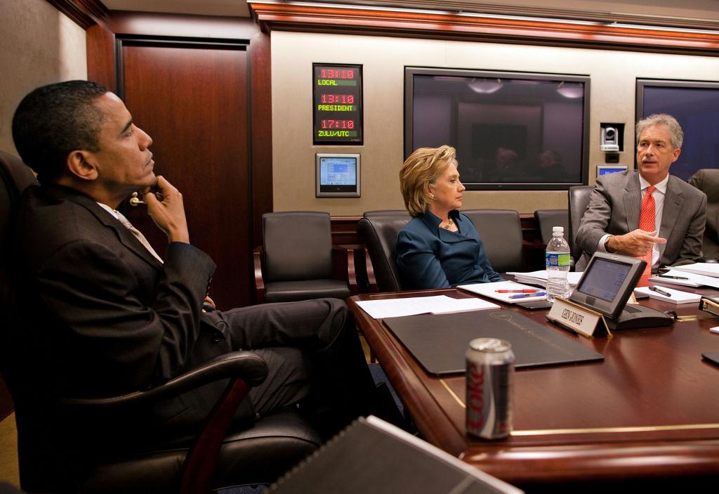 situation room white house. (Official White House photo by