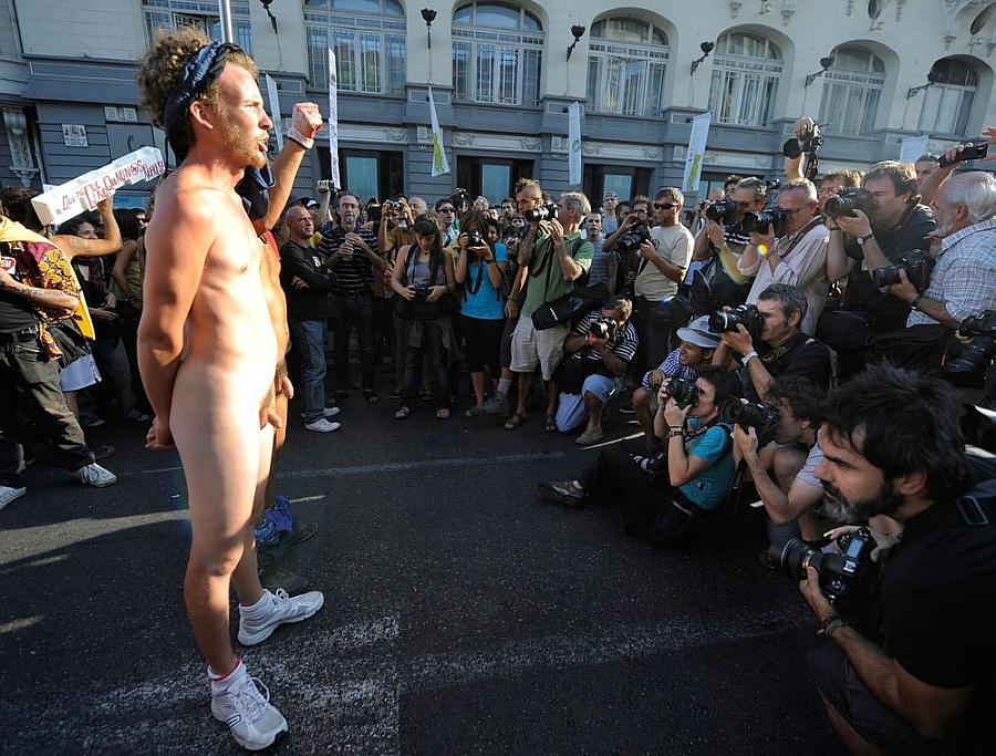 protestporr naken