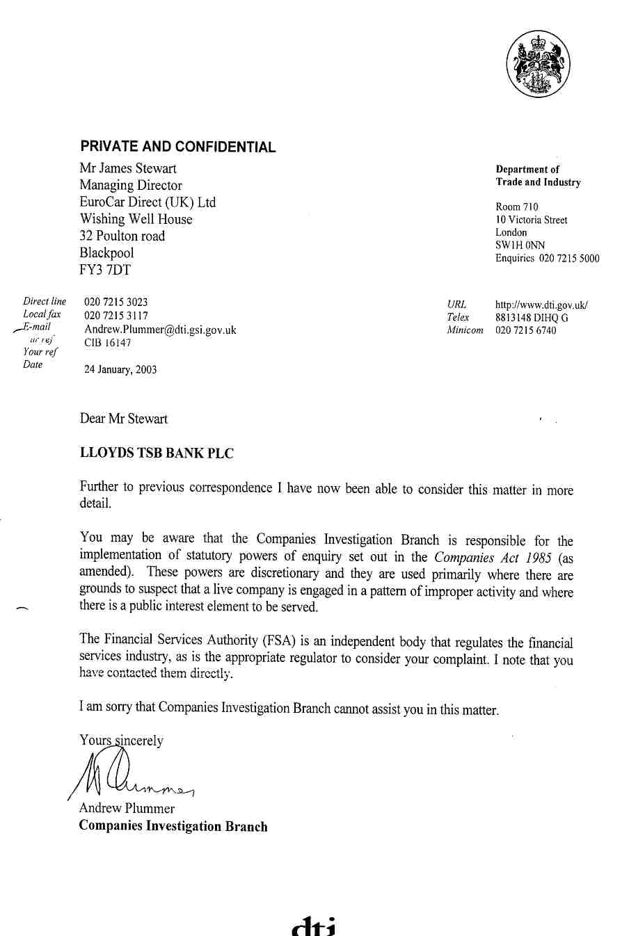 email approval document sample Fraud Accused Lloyds Bank of TSB